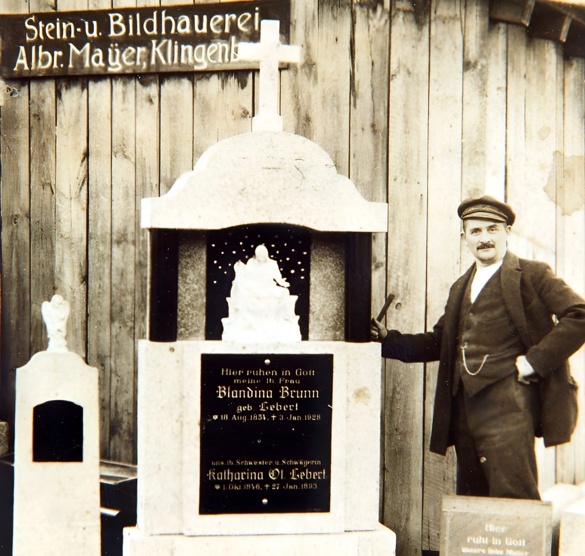Steinmetz Albrecht Mayer um 1930
